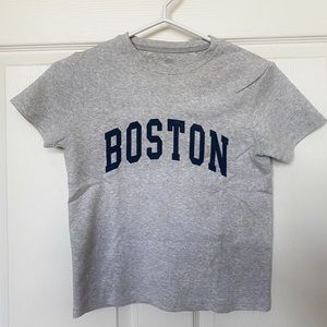 brandy melville boston tshirt NWOT